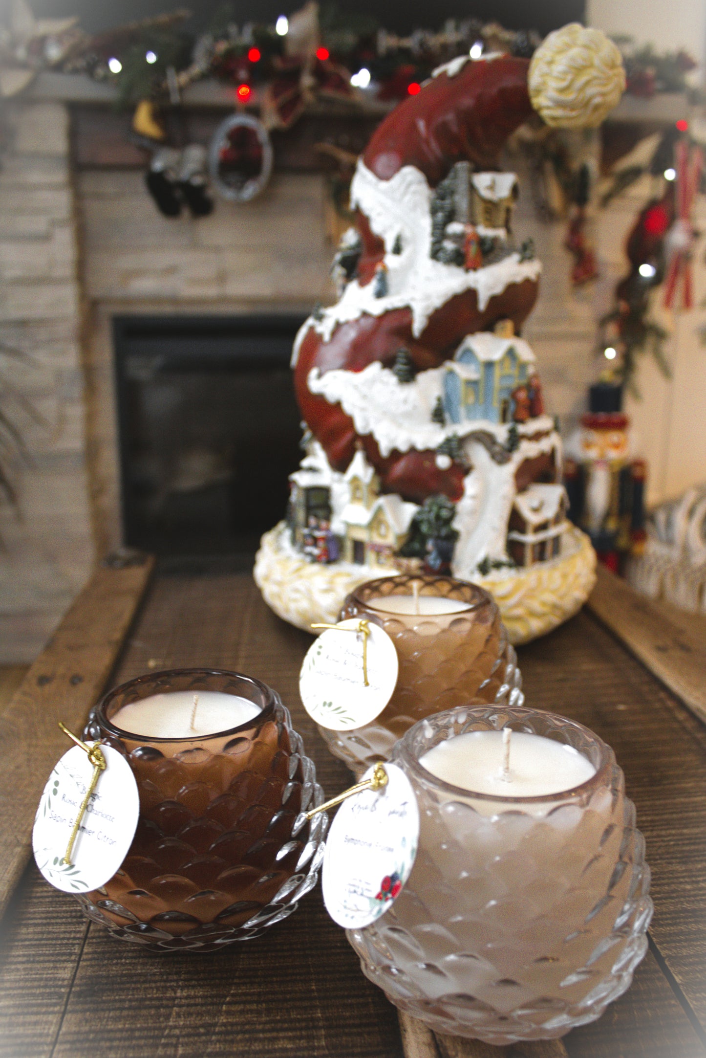 Bougie de verre La cocotte 200 ml