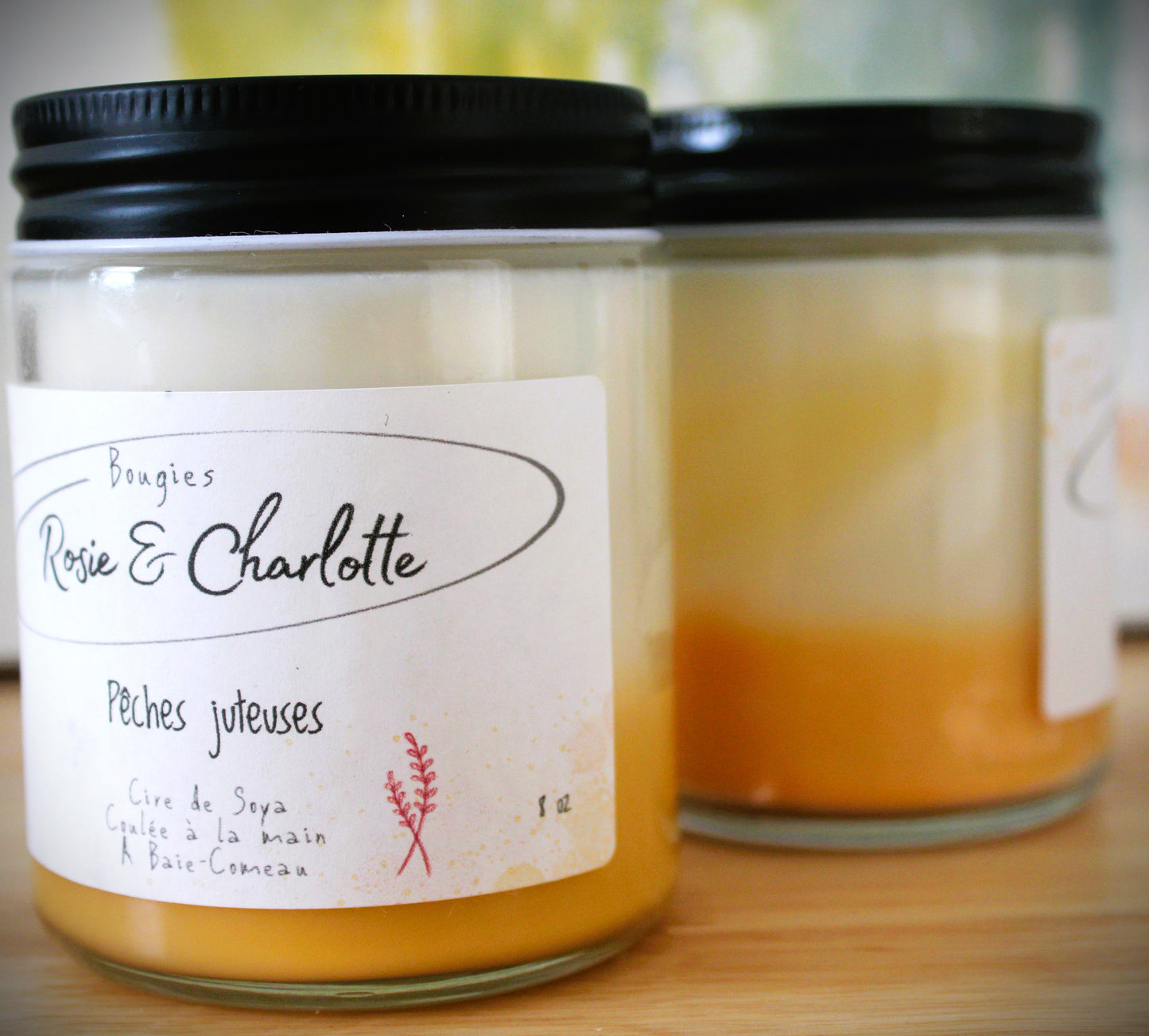 Bougie Pêches juteuses