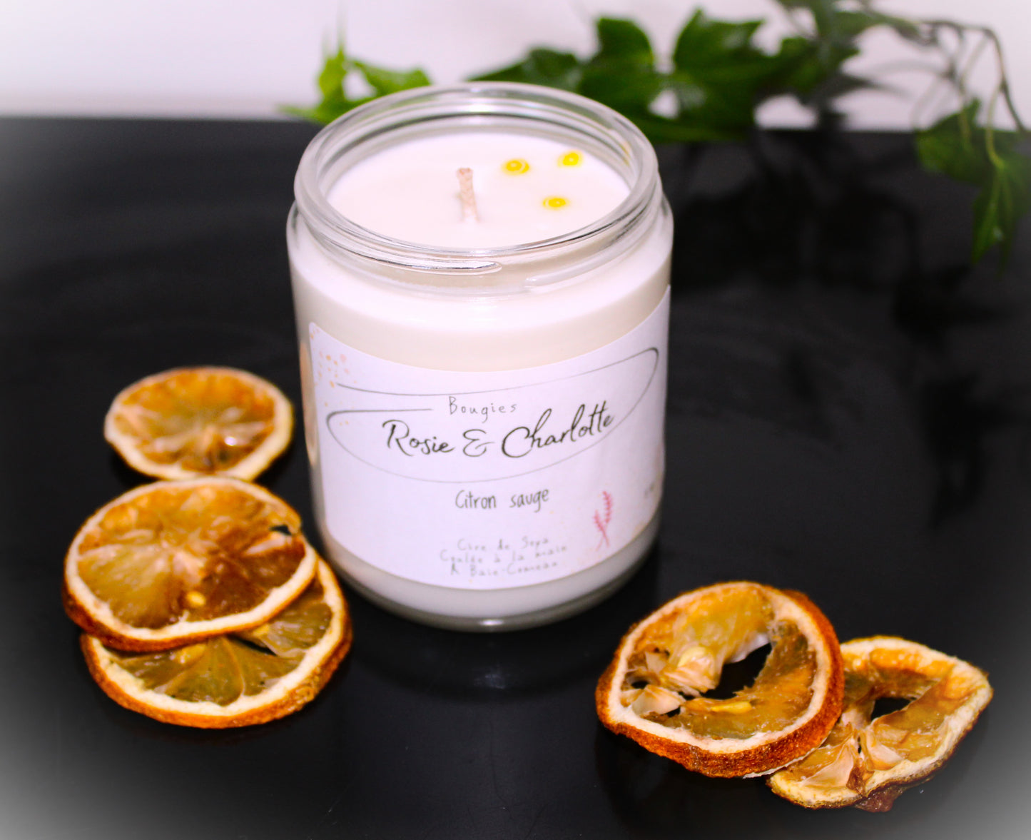 Bougie Citron & Sauge