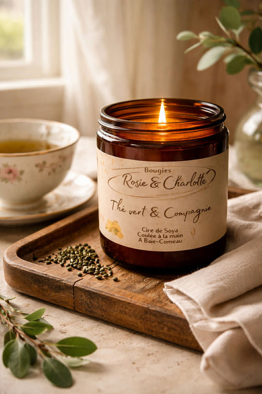 Bougie Thé vert et Cie