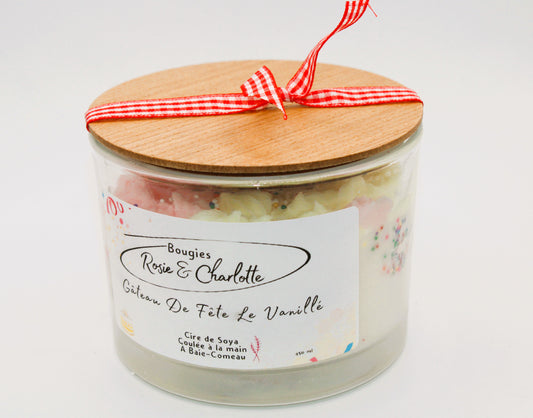 Gâteau de fête vanillé