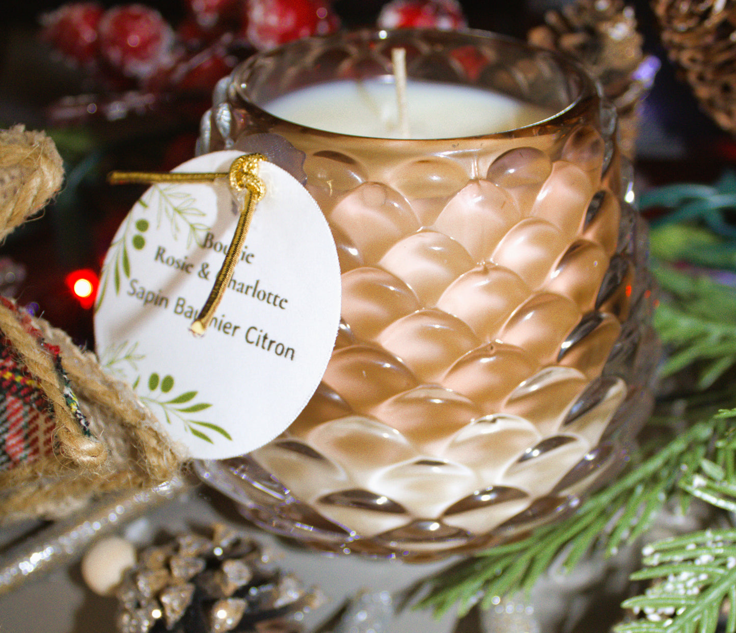 Bougie de verre La cocotte 200 ml