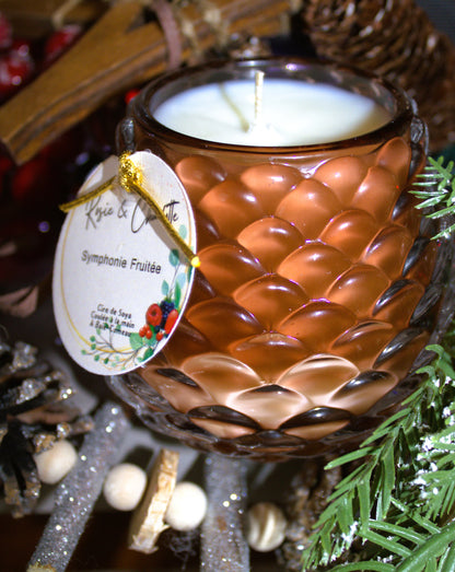 Bougie de verre La cocotte 200 ml