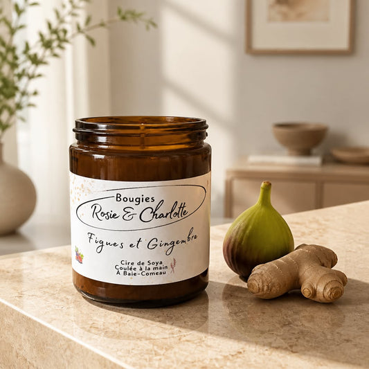 Bougie Gingembre & Figues