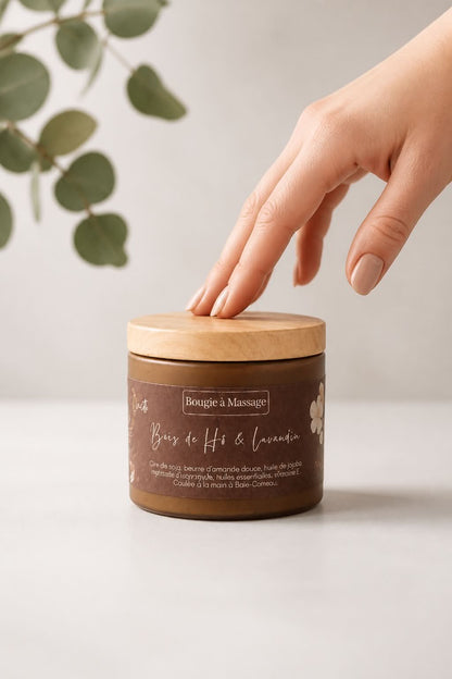 Bougie à massage